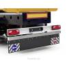 Rear mud flap for Carson trailers 907235 and 907629 - Carson 500907646