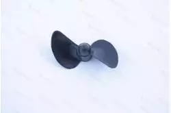 Hélice de vitesse bipale 32mm M4 à droite en Polyamide renforcé de fibre de verre 2314.32