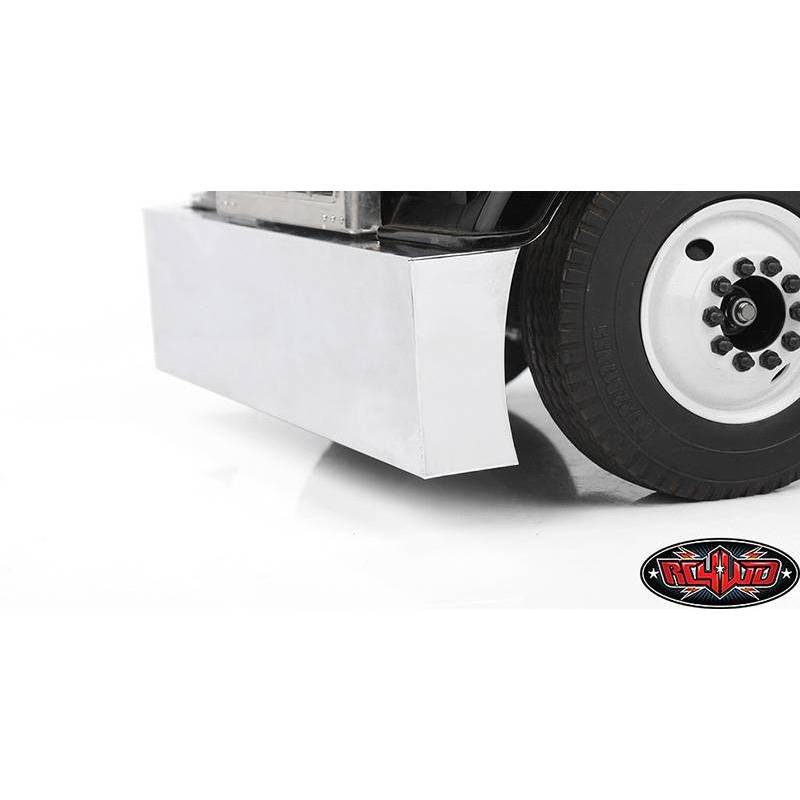 Polished aluminum front bumper for King / Grand Hauler Tamiya 1/14 RC4WD S-2154