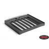 Peterbilt-style black anodized aluminum front grille for Tamiya King Hauler or Grand Hauler - RC4WD Z-S2094