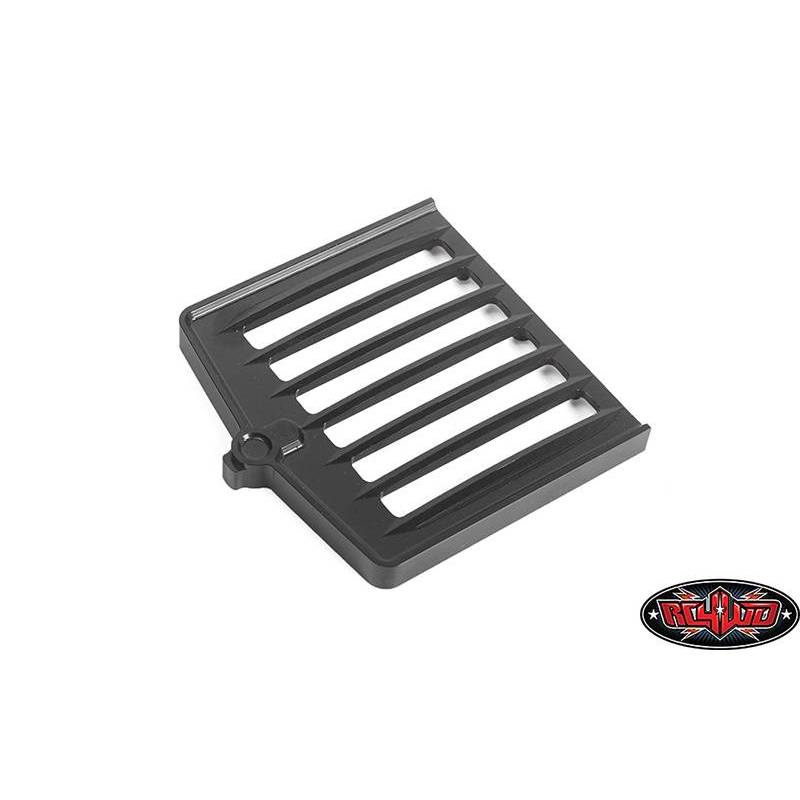 Kenworth-style black anodized aluminum front grille for Tamiya King Hauler or Grand Hauler - RC4WD Z-S2086