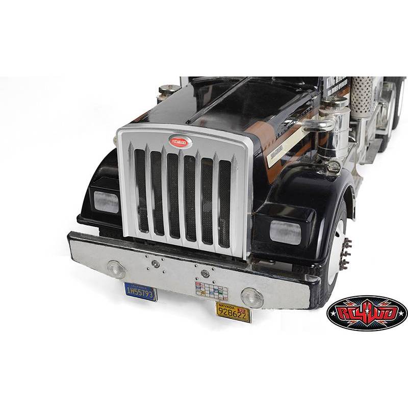 Peterbilt-style aluminum front grille for Tamiya King Hauler or Grand Hauler - RC4WD Z-S2095