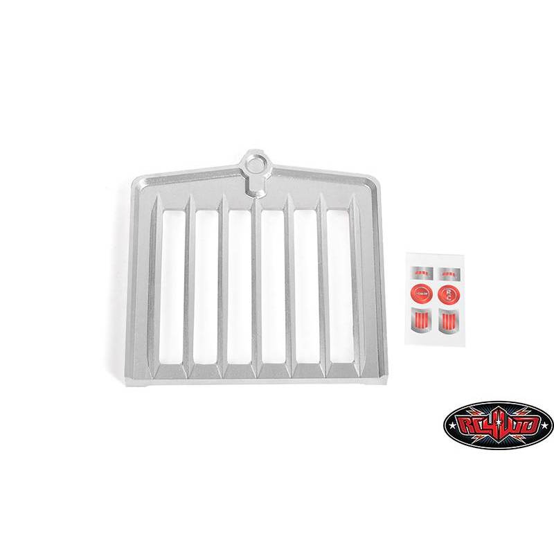 Calandre en aluminium design Kenworth pour King Hauler ou Grand Hauler Tamiya - RC4WD Z-S2093