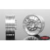 Paire de jantes alu avant "Roulette" 1/14 pour camion RC RC4WD Z-W0290