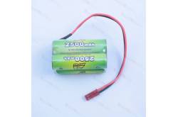 Accu de réception Nimh 4.8v AA 2500mAh format bloc prise BEC 4250B