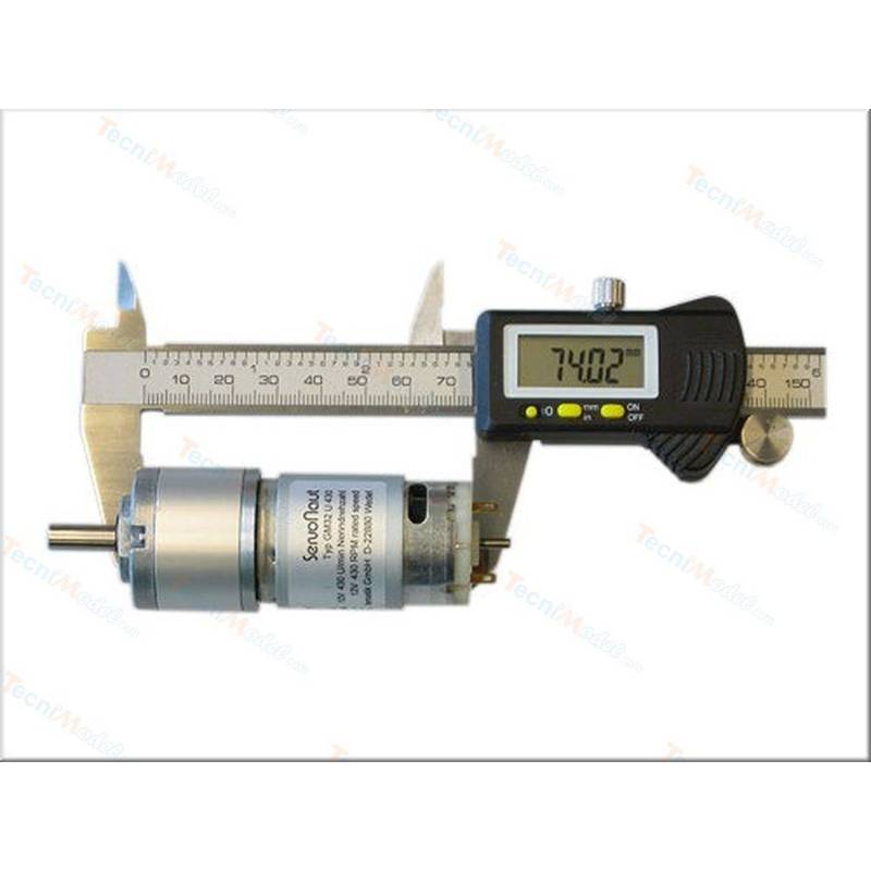Motoréducteur 12v 430tr/mn GM32U430 - Servonaut GM32U430