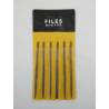 Set of 6 modelling files for metal - Amati 7349