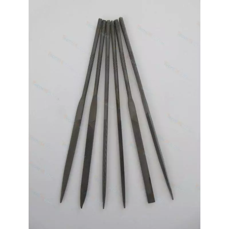 Un lot de 6 limes aiguilles pour métal - Amati 7349