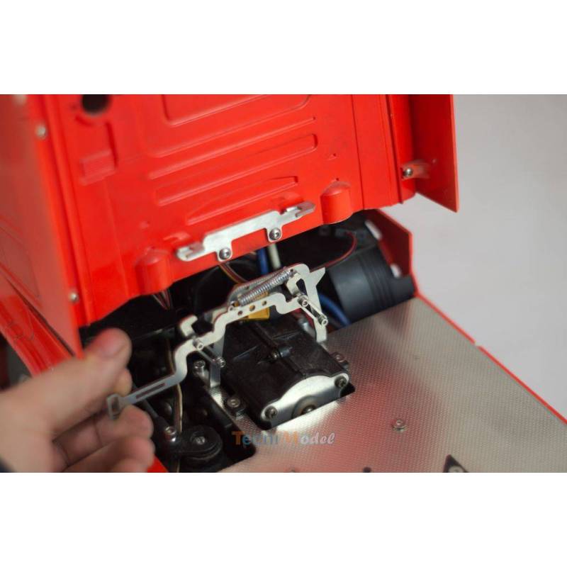Verrou de cabine v2 en inox pour cabine de camion Tamiya - SCALE-PARTS SP-01-04-006