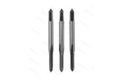 3 Tarauds à Main M1.0 DIN 352 en HSS
