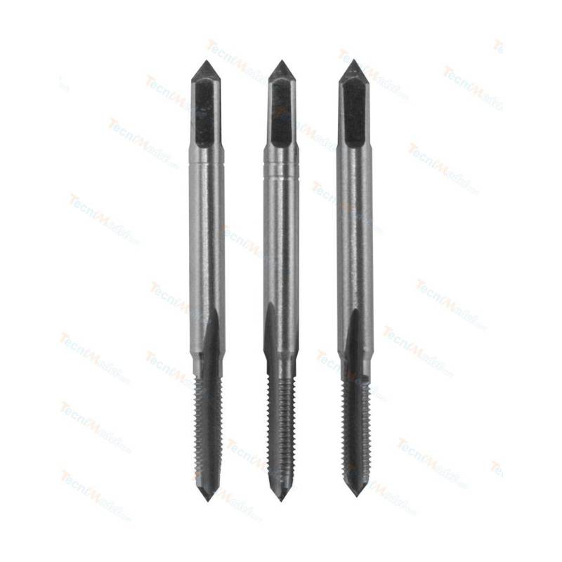 3 Tarauds à Main M1.2 DIN 352 en HSS Donau MHG12