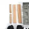 Remorque porte-engin courte a 2 essieux centraux pour chargeurs compacts 1/14
LESU LS-A0036