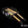 Remorque porte-engin courte a 2 essieux centraux pour chargeurs compacts 1/14
LESU LS-A0036