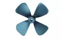 Hélice plastique 4 pales Ø95mm pour tuyère Kort - Robbe 1460