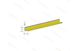 Sachet de 5 Profilés en L Laiton 330x2.5x2.5mm AeroNaut 7711/55