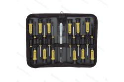 Lot de 13 MICRO-tournevis PROXXON en pochette zippée Proxxon 22720