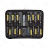 Lot de 13 MICRO-tournevis PROXXON en pochette zippée Proxxon 22720