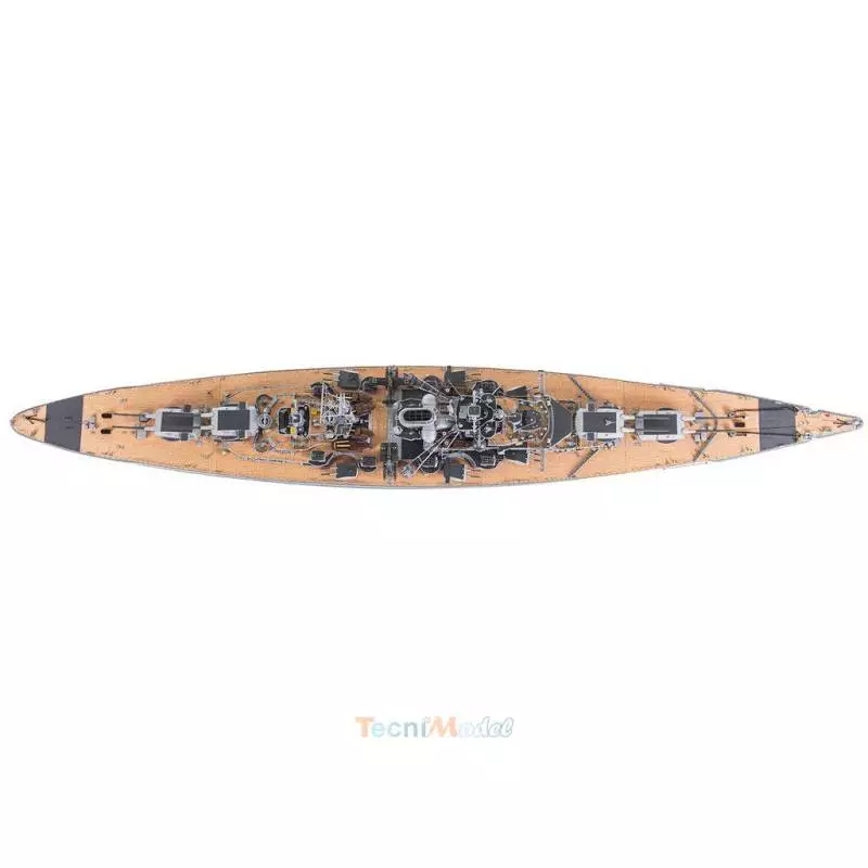 Bismarck Battleship 1/200 kit by AMATI