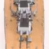 Kit cuirassé Bismarck de AMATI à l'échelle 1/200 - AMATI 1614