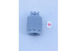 Bouteille de gaz en résine grise 60x22mm