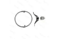 1/10 40mm metal steering wheel
