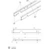 Volvo VM cab for radio-controlled trucks 1/14 (Version A) - LESU CK-VM-A