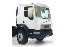 Cabine chantier Volvo VM pour camions radiocommandé 1/14 (Version A) - LESU CK-VM-A