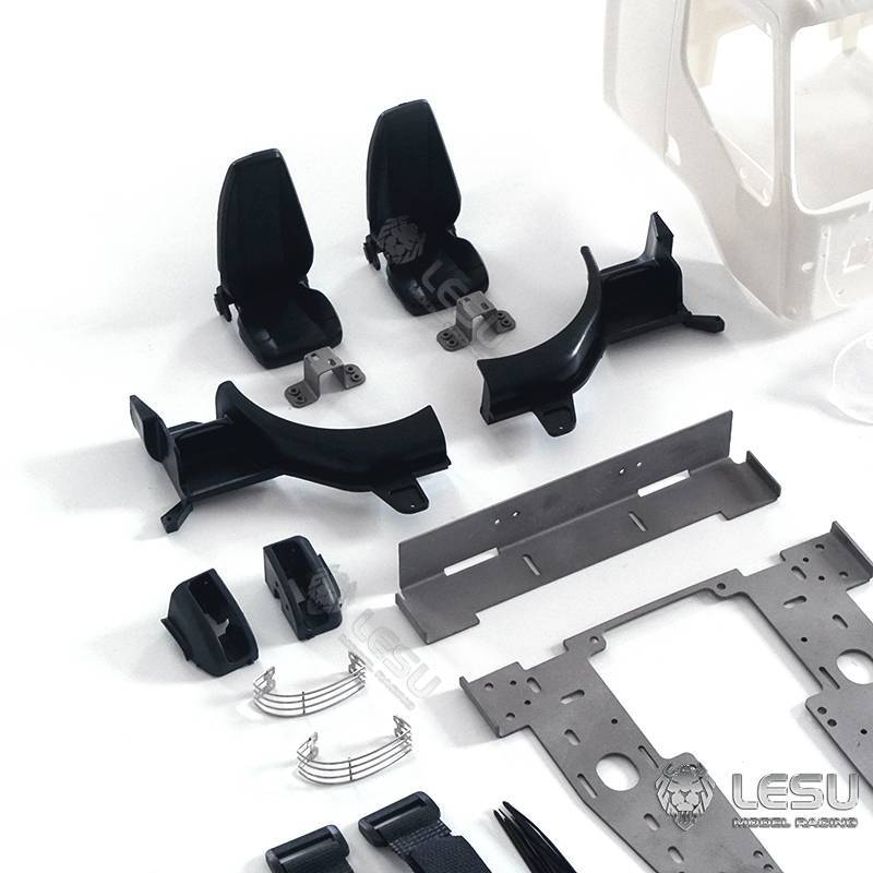 Volvo VM cab for radio-controlled trucks 1/14 (Version A) - LESU CK-VM-A