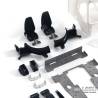 Cabine chantier Volvo VM pour camions radiocommandé 1/14 (Version A) - LESU CK-VM-A