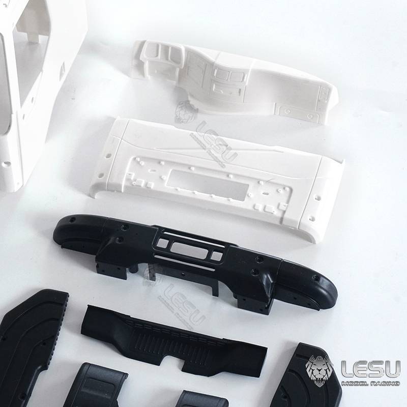 Cabine chantier Volvo VM pour camions radiocommandé 1/14 (Version A) - LESU CK-VM-A