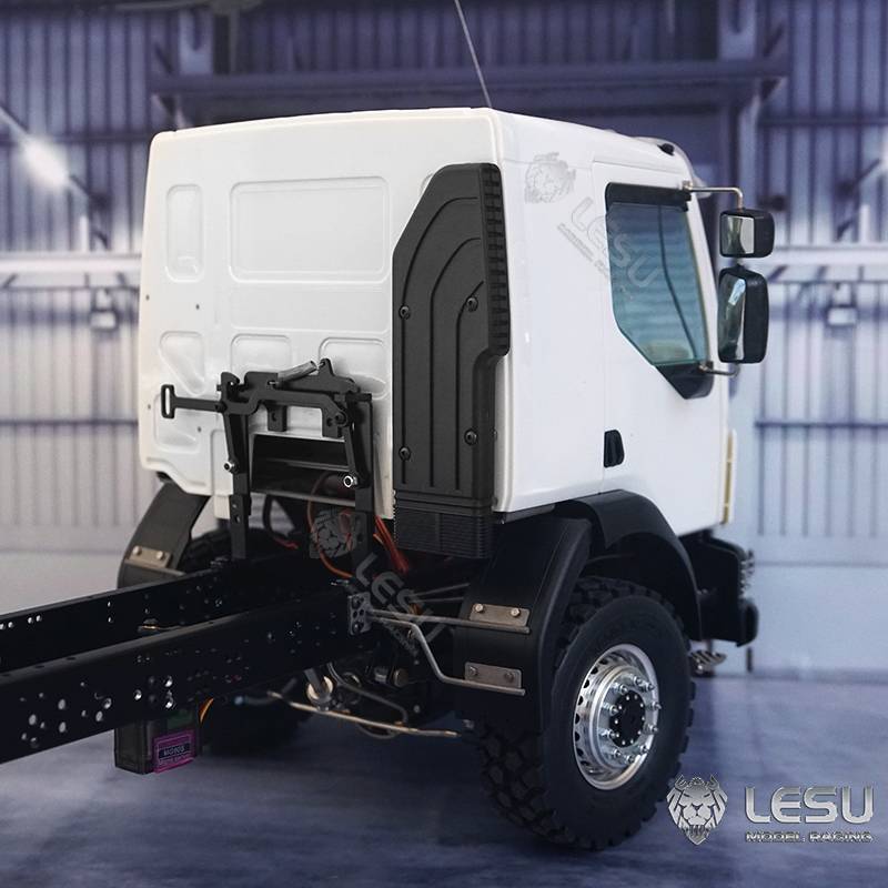 Cabine chantier Volvo VM pour camions radiocommandé 1/14 - LESU CK-VM-B