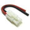 Tamiya Male Plug + 10 cm AWG14 Cable Etronix Part No.: ET0628
