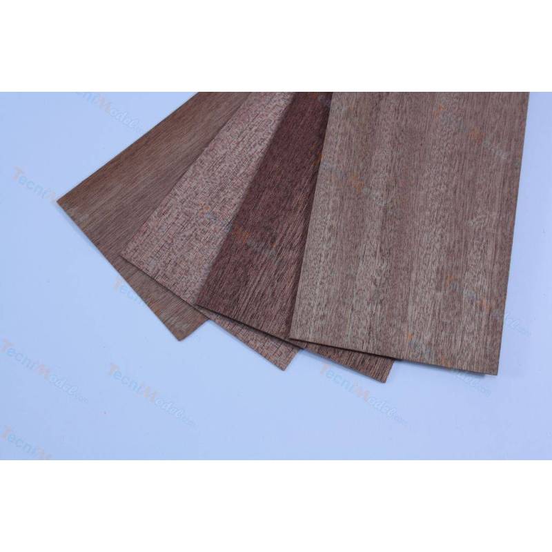 Mahogany board 0.6mm 500x100mm AeroNaut 7521/01