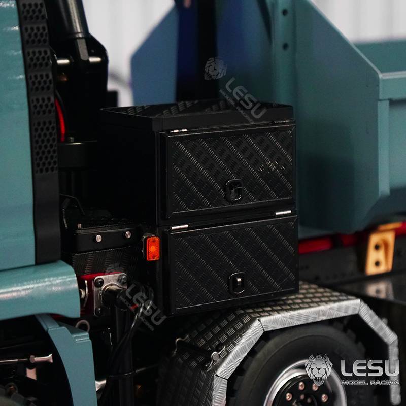 LESU hydraulic auxiliary crane kit for 1/14 scale radio-controlled trucks - LESU LS-A0014
