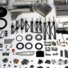 Grue hydraulique auxiliaire LESU en kit pour camions radiocommandés au 1/14 - LESU LS-A0014