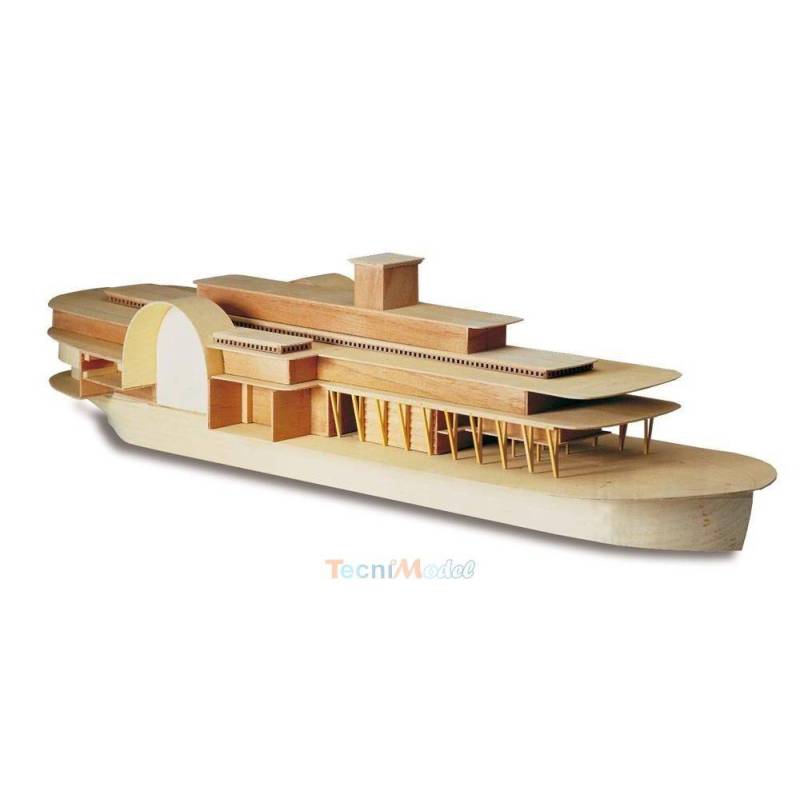 ROBERT LEE Mississippi Paddle Steamer 1/150 Kit by AMATI