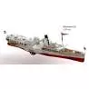 Skibladner Paddle Steamer Kit 1/60