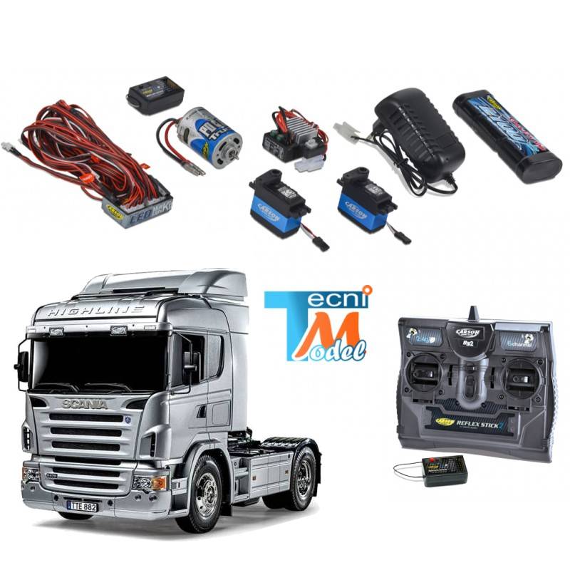 Pack complet Scania bleu
