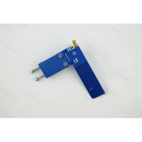 Aluminium rudder 75x20mm with cooling water inlet - Robbe 1478
