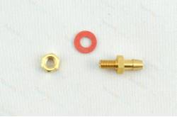 1 M3 threaded brass hose connector Krick 70103