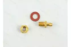 1 M5 threaded brass hose connector Krick 70105