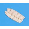2 Wooden interiors for 95mm canoe Billing Boats