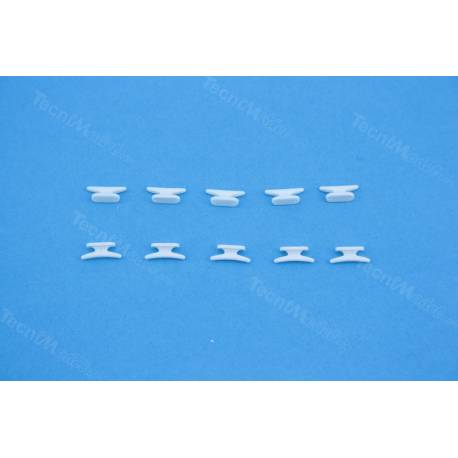 10 Taquets 10mm en plastique - Aero-Naut 5401/10