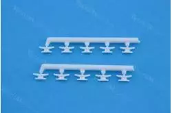 10 Taquets 10mm en plastique Aero-Naut 540110