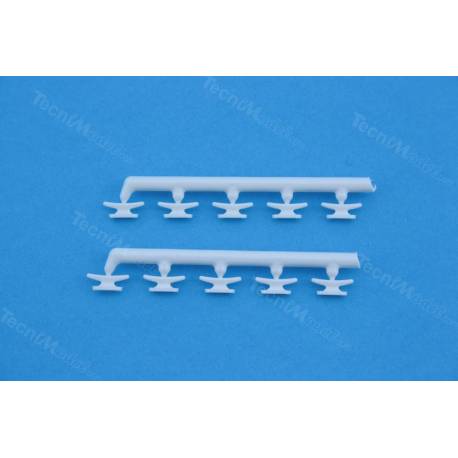 10 Taquets 10mm en plastique Aero-Naut 540110