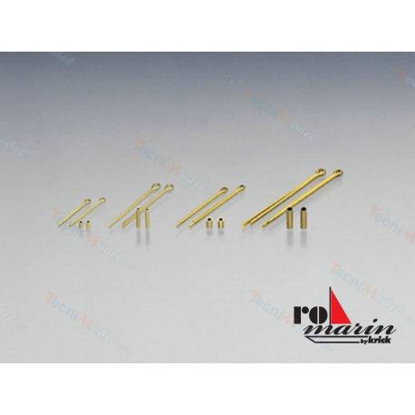 20 cadènes - manchons 1.5x8.0mm et goupilles 1.0x25mm Krick ro6106
