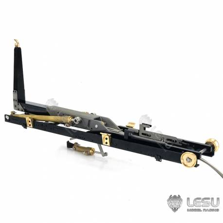 LESU Hook Loader System for 4 axles 1/14 rc truck with high tipper