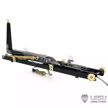 Système Multibenne hydraulique LESU avec benne haute pour camion rc 4 essieux 1/14 - Réf : LS20160901-HD