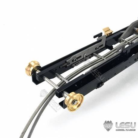 LESU Hook Loader System for 4 axles 1/14 rc truck with high tipper