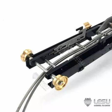Système Multibenne hydraulique LESU avec benne haute pour camion rc 4 essieux 1/14 - Réf : LS20160901-HD